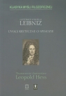 Uwagi krytyczne o Spinozie Leibniz Gottfried Wilhelm