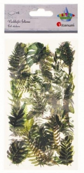 Naklejki foliowe 6 plansz liście