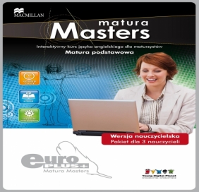  Matura Masters. Euro Plus - Interaktywny kurs dla maturzystów (3 CD) wer. dla