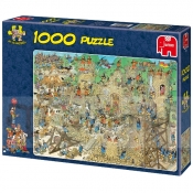 Puzzle 1000: Jan van Haasteren - Konflikt na zamku (17213)