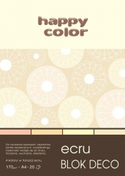 Blok Happy Color Deco Ecru A4/20 (HA 3717 2030-092)