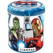 Skarbonka met.zamykana okrągła Avengers 356497