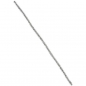 Druciki kreatywne, 30 szt. - metalizowane, srebrne (338630)