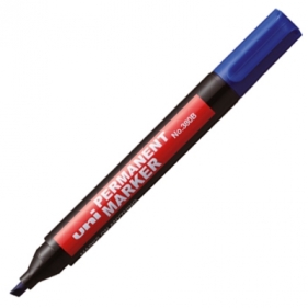 Marker pemanentny Uni marker niebieski (380F)