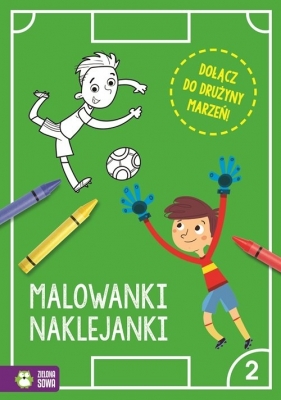 Piłkarskie malowanki-naklejanki Część 2