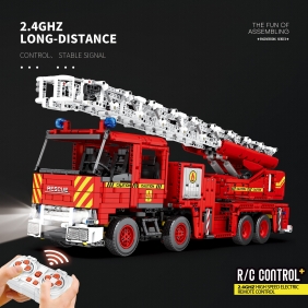 Reobrix, Klocki Wóz strażacki - Fire Fighting Ladder Truck, 3266 el.