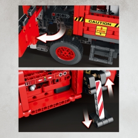 Reobrix, Klocki Wóz strażacki - Fire Fighting Ladder Truck, 3266 el.