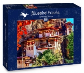 Bluebird Puzzle 500: Bhutan, Taktsang (70013)
