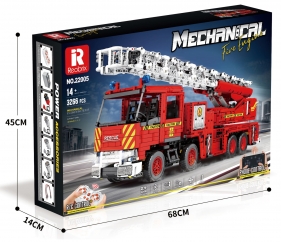 Reobrix, Klocki Wóz strażacki - Fire Fighting Ladder Truck, 3266 el.