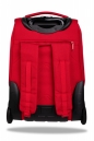 Coolpack, Plecak młodzieżowy na kółkach Compact RPET - Red (F086642)