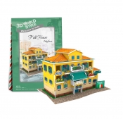 Puzzle 3D: Domki świata - Włochy, Traditional Residence (306-23113)