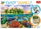 Trefl, Puzzle 600: Crazy Shapes! - Tropikalna wyspa (11113)