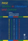 Pase Studies in Literature and Culture Magdalena Cieślak, Agnieszka Rasmus