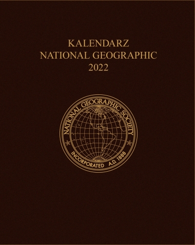 Kalendarz National Geographic 2022, brązowy