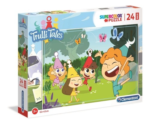 Puzzle Supercolor Maxi 24 Trulli Tales