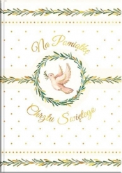 Książeczka A5 Pamiątka Chrztu. Gołąb