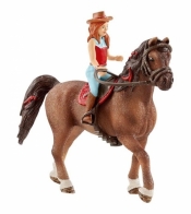 Schleich 42514 Hannah i koń Cayenne