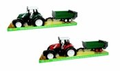 Traktor z przyczepą
