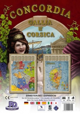 Concordia mapa: Gallia / Corsica (rozszerzenie)
