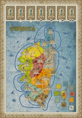 Concordia mapa: Gallia / Corsica (rozszerzenie)