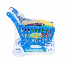 Wózek supermarket z akcesoriami