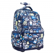 Plecak na kółkach 25L THE YETI 2 granatowy