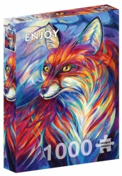 Puzzle 1000 Kolorowy lis