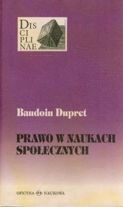 Prawo w naukach społecznych - Baudoin Dupret