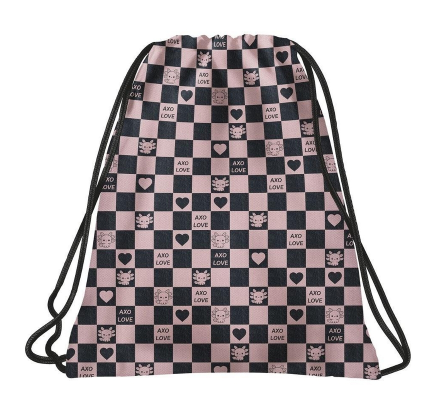 Worek na buty BackUp 7 - Axolot heart (WOB7A15)