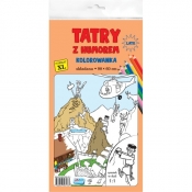 Kolorowanka XL. Tatry z humorem - kolor - Opracowanie zbiorowe