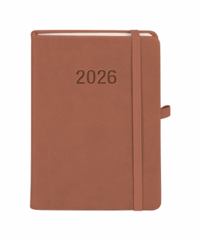 Kalendarz 2026 Memofix B6 TDW - Mocha mousse