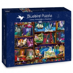 Bluebird Puzzle 1000: Biblioteka pełna przygód (70313)