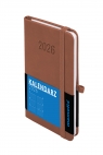 Kalendarz 2026 Memofix B6 TDW - Mocha mousse