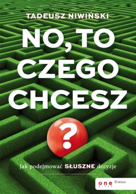 No, to czego chcesz? Jak podejmować słuszne decyzje - Niwiński Tadeusz