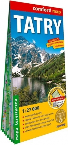 Comfort! map Tatry 1:27 000 w.2026 - Opracowanie zbiorowe