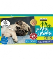 Kalendarz Pocztówkowy Psy 2018