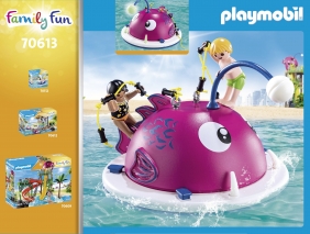 Playmobil, Pływająca wyspa do wspinania (70613)