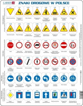 Układanka Znaki Drogowe W Polsce