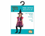 Strój dla dzieci Różowa Czarownica rozm. 110/120cm