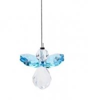 Zawieszka Crystal angel - Aquamarine