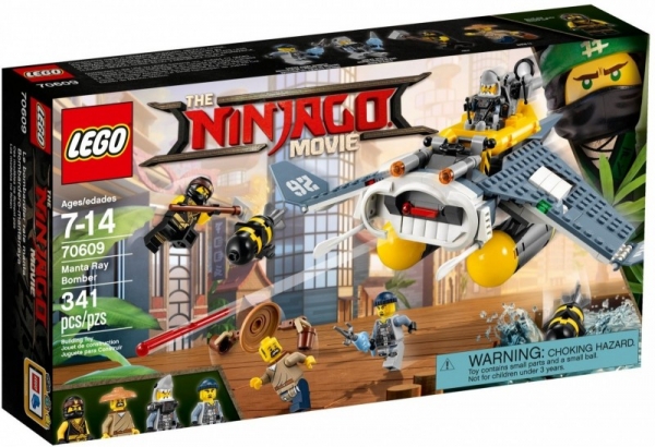 Ninjago Bombowiec Manta Ray (70609)