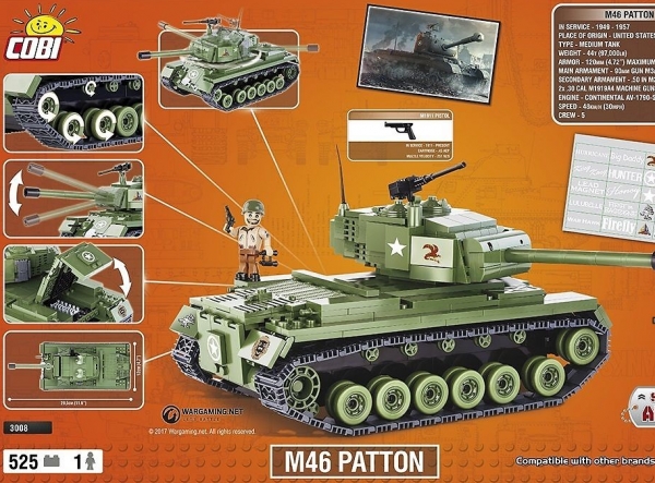 Cobi: World of Tanks. M46 Patton (3008)