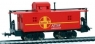 Wagon Caboose Santa FE-EU/BL (T54440)