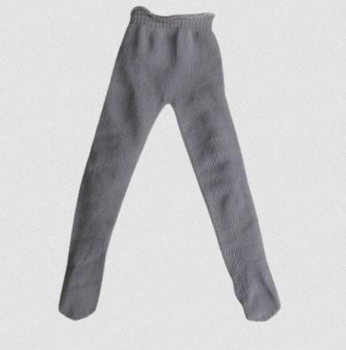 Rajstopy dla lalek 32cm szare