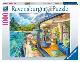 Ravensburger, Puzzle 1000: Rejs na tropikalną wyspę (12000413)
