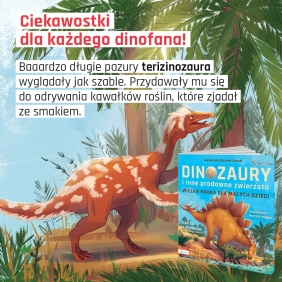 Wielka nauka dla małych dzieci. Dinozaury i inne pradawne zwierzęta. Książka z okienkami - Aleksandra Struska-Musiał