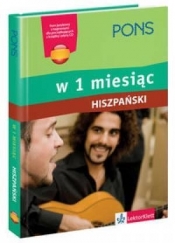 PONS Hiszpański w 1 miesiąc kurs NE + płyta CD