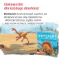 Wielka nauka dla małych dzieci. Dinozaury i inne pradawne zwierzęta. Książka z okienkami - Aleksandra Struska-Musiał