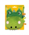 Mięciutka książeczka sensoryczna. Pacynka. Dinozaury