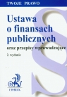 Ustawa o finansach publicznych oraz przepisy wprowadzające